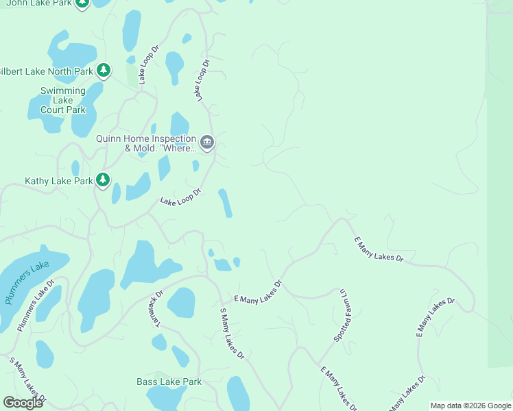 map of restaurants, bars, coffee shops, grocery stores, and more near 20 Wild Turkey Lane in Kalispell