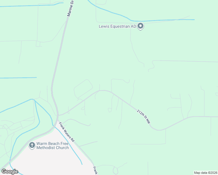 map of restaurants, bars, coffee shops, grocery stores, and more near 7409 Happy Hollow Road in Stanwood