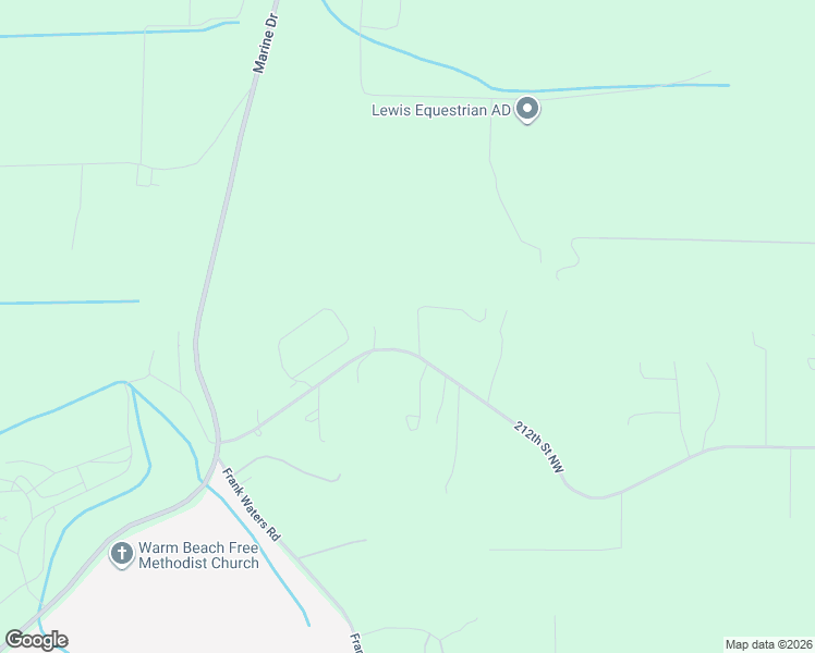 map of restaurants, bars, coffee shops, grocery stores, and more near 7409 Happy Hollow Road in Stanwood