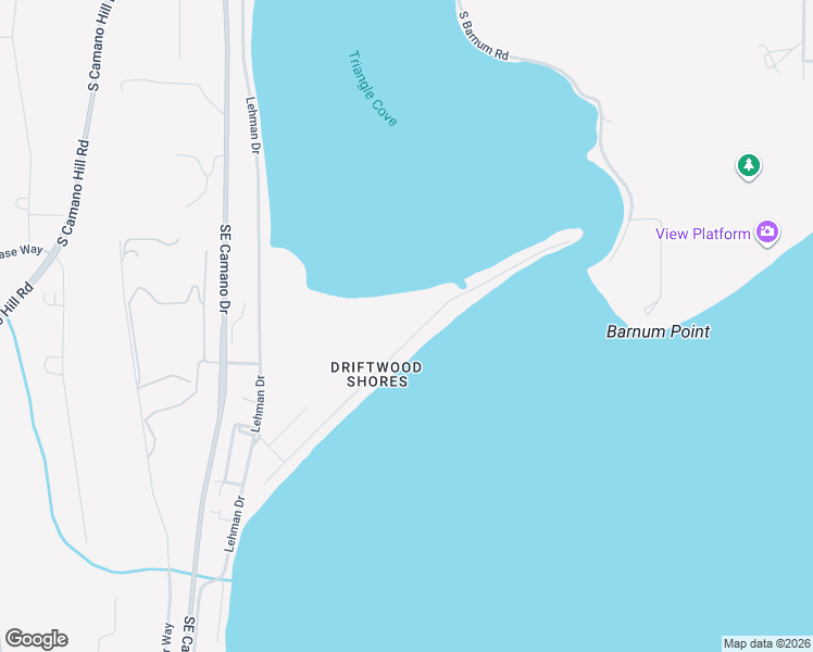 map of restaurants, bars, coffee shops, grocery stores, and more near 219 East Driftwood Shores Road in Camano