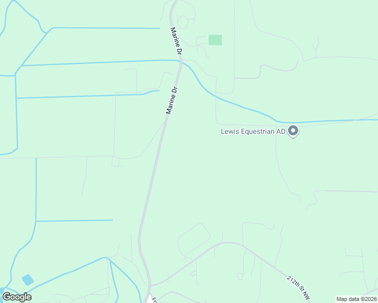 map of restaurants, bars, coffee shops, grocery stores, and more near 22011 Marine Drive in Stanwood
