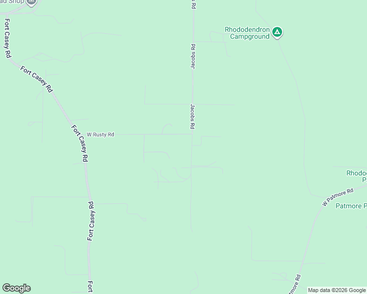 map of restaurants, bars, coffee shops, grocery stores, and more near 305 Jacobs Road in Coupeville