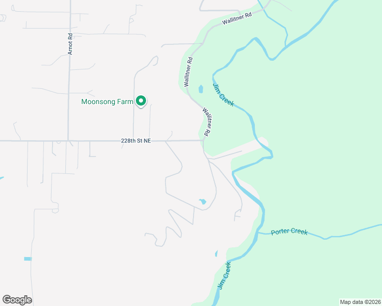 map of restaurants, bars, coffee shops, grocery stores, and more near 14214 228th Street Northeast in Arlington