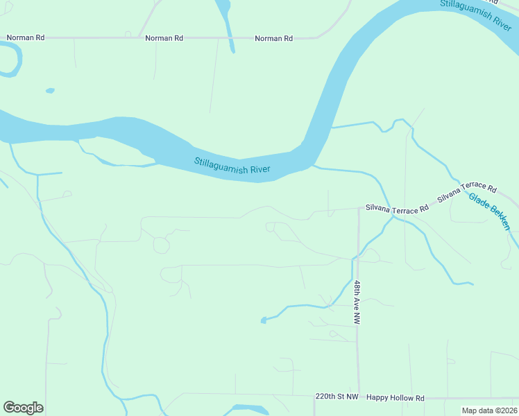 map of restaurants, bars, coffee shops, grocery stores, and more near 5231 Silvana Terrace Road in Stanwood