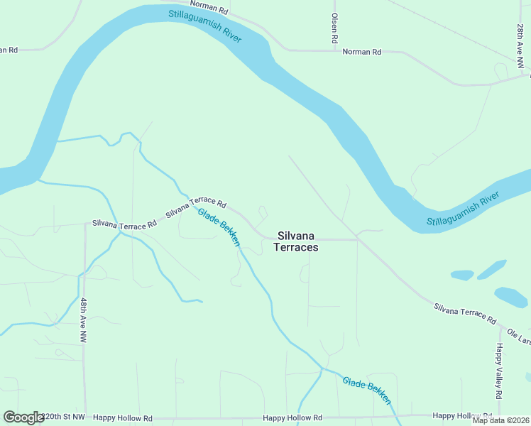 map of restaurants, bars, coffee shops, grocery stores, and more near 3915 Silvana Terrace Road in Stanwood