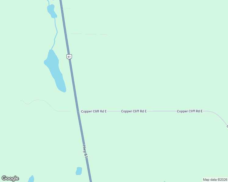 map of restaurants, bars, coffee shops, grocery stores, and more near 45 Copper Cliff Road East in Neebing
