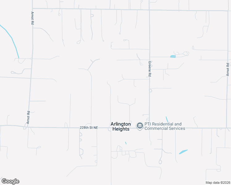 map of restaurants, bars, coffee shops, grocery stores, and more near 23122 125th Avenue Northeast in Arlington