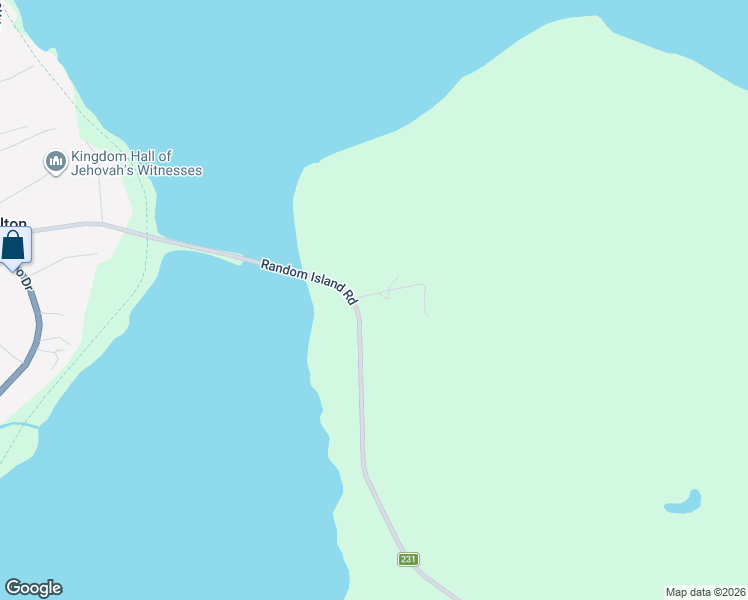 map of restaurants, bars, coffee shops, grocery stores, and more near Newfoundland and Labrador 231 in Hickman's Harbour