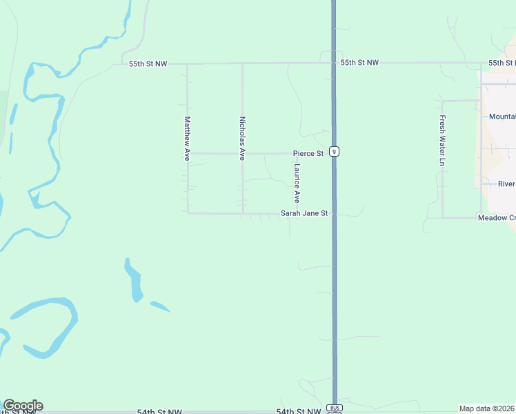 map of restaurants, bars, coffee shops, grocery stores, and more near Sarah Jane Avenue in Williston