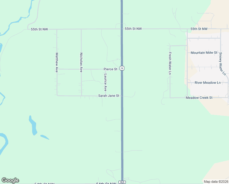 map of restaurants, bars, coffee shops, grocery stores, and more near 5461 134th Avenue Northwest in Williston