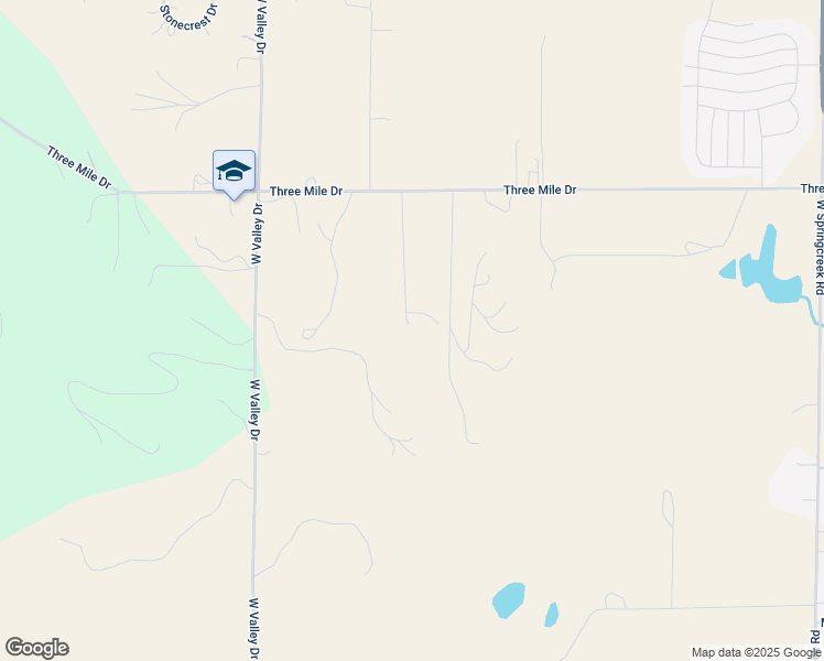 map of restaurants, bars, coffee shops, grocery stores, and more near 1070 Three Mile Drive in Kalispell
