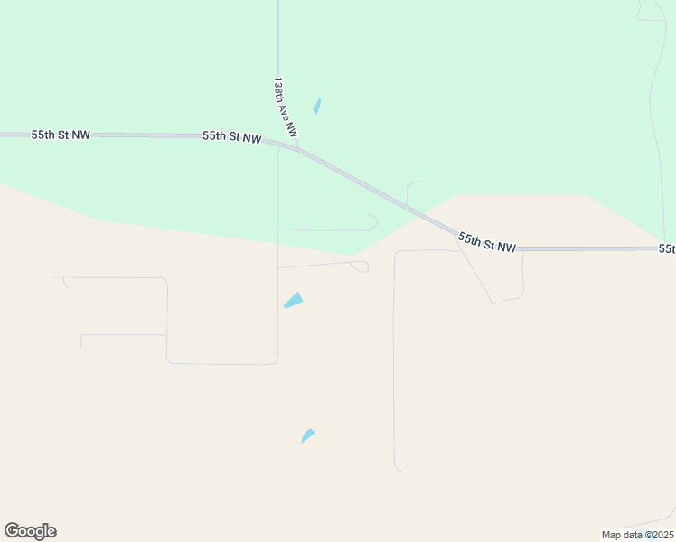 map of restaurants, bars, coffee shops, grocery stores, and more near 5451 138th Avenue Northwest in Williston