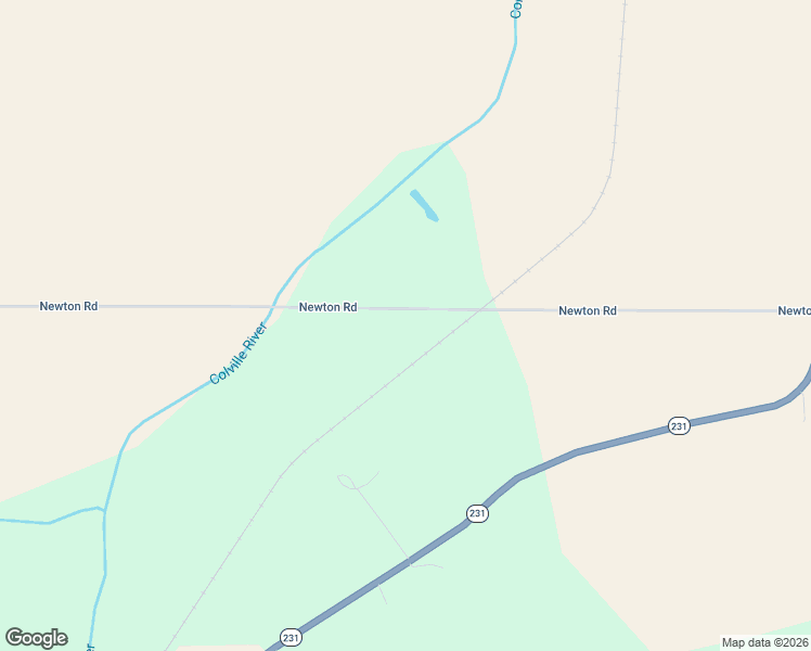 map of restaurants, bars, coffee shops, grocery stores, and more near 2788 Newton Road in Chewelah