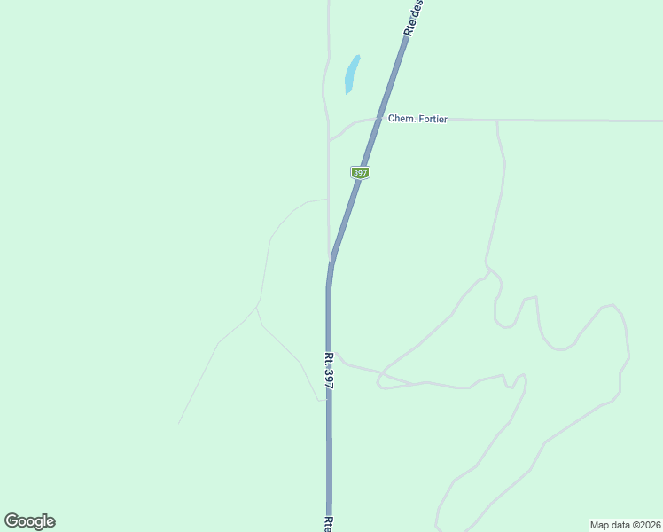 map of restaurants, bars, coffee shops, grocery stores, and more near Route des Campagnards in Val-d'Or