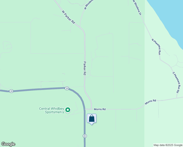 map of restaurants, bars, coffee shops, grocery stores, and more near 180 Parker Road in Coupeville