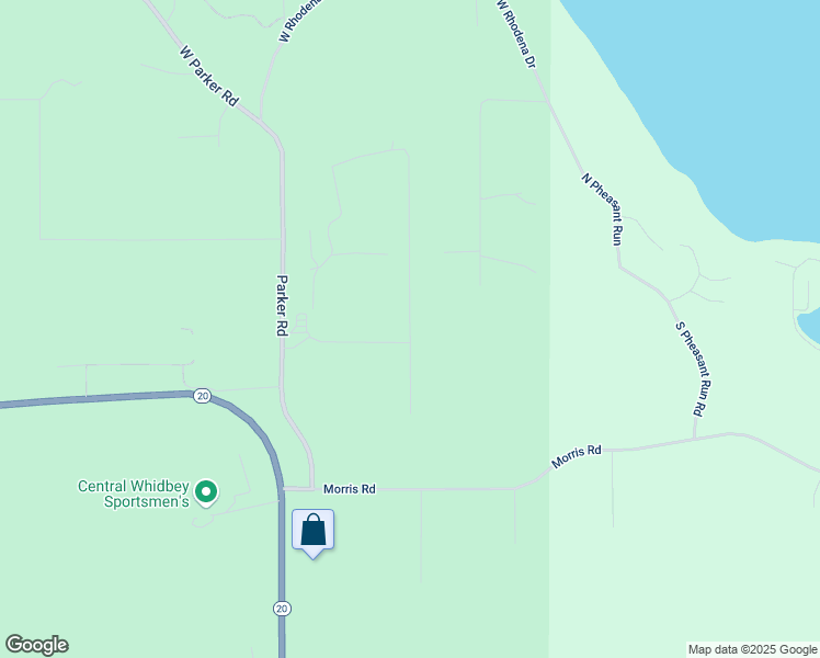 map of restaurants, bars, coffee shops, grocery stores, and more near 180 Parker Road in Coupeville