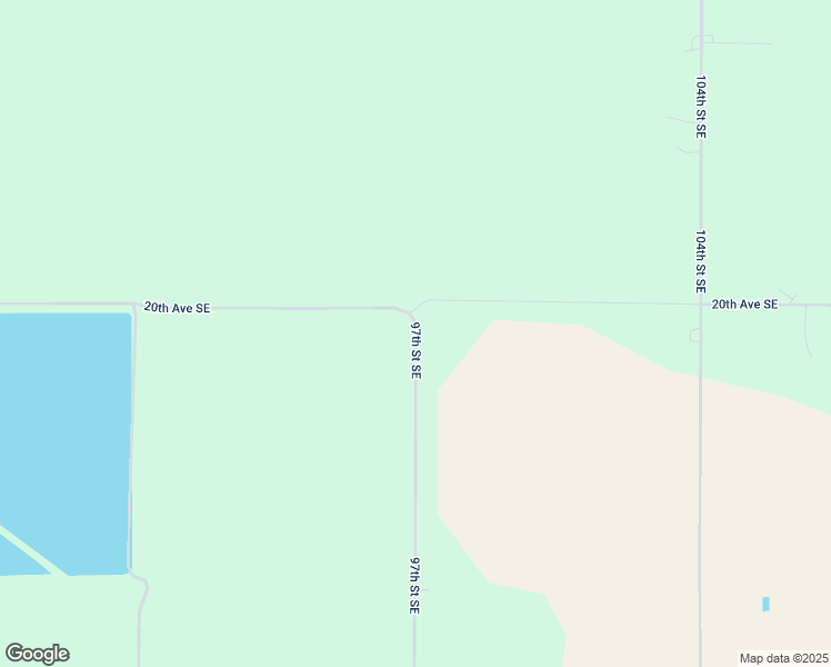 map of restaurants, bars, coffee shops, grocery stores, and more near 97th Street Southeast in Minot