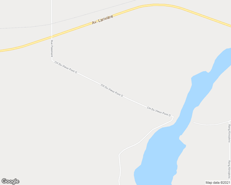 map of restaurants, bars, coffee shops, grocery stores, and more near Chemin du Vieux Pont in Rouyn-Noranda