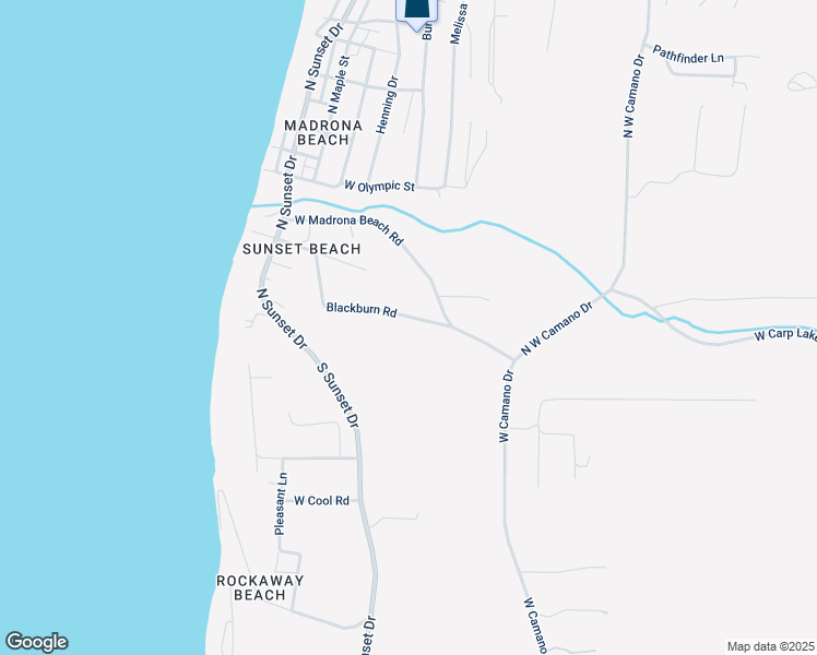 map of restaurants, bars, coffee shops, grocery stores, and more near 909 Blackburn Road in Camano