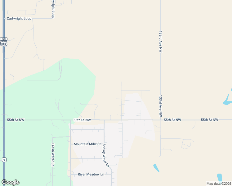 map of restaurants, bars, coffee shops, grocery stores, and more near Ronan Avenue in Williston