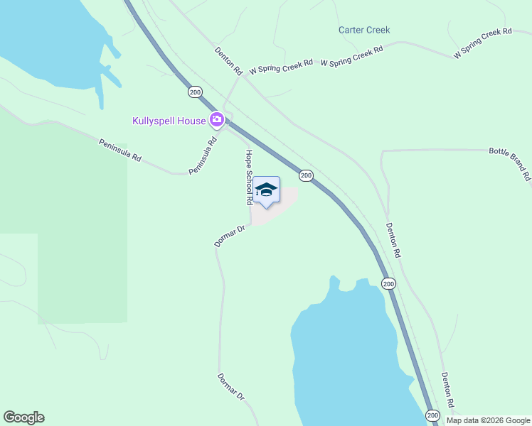 map of restaurants, bars, coffee shops, grocery stores, and more near 255 Hope School Road in Hope