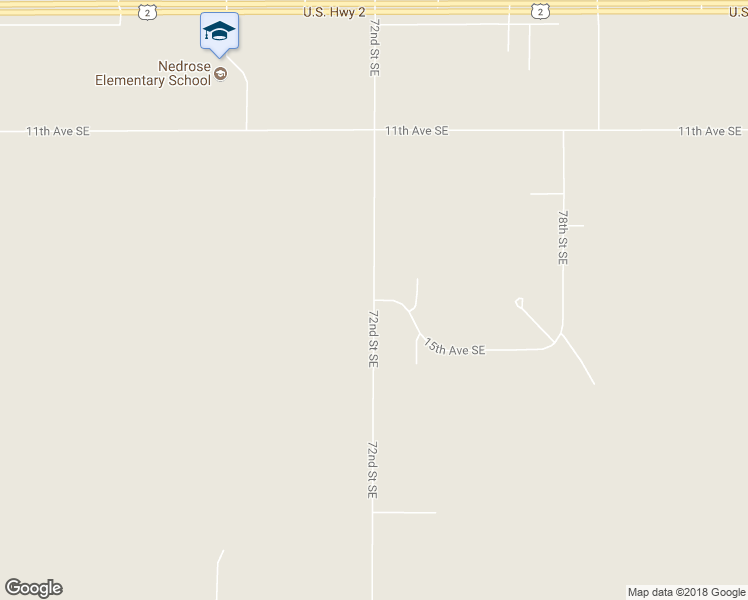 map of restaurants, bars, coffee shops, grocery stores, and more near 7200 15th Avenue Southeast in Minot
