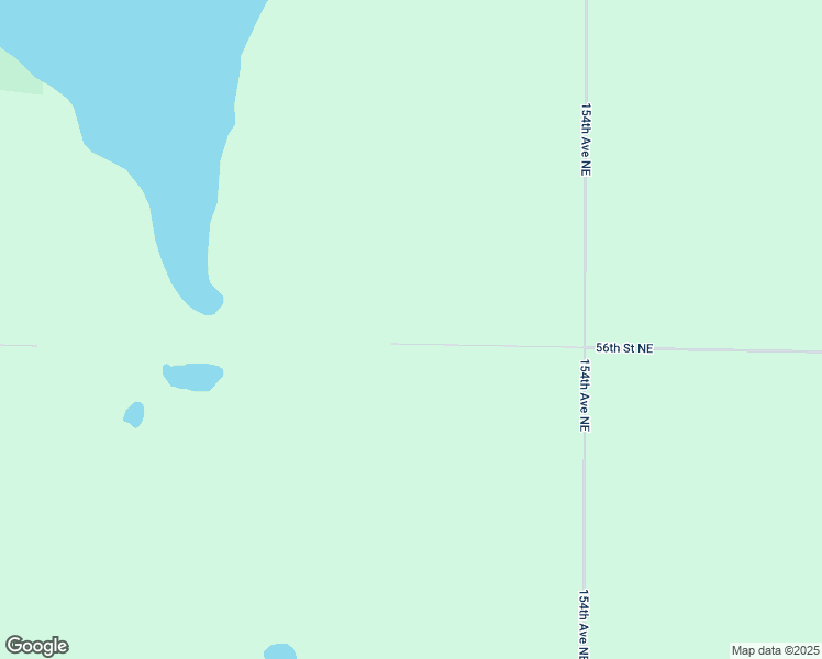 map of restaurants, bars, coffee shops, grocery stores, and more near 15367-15399 56th Street Northeast in Minto