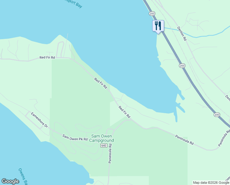 map of restaurants, bars, coffee shops, grocery stores, and more near 39 Taku Trail in Hope