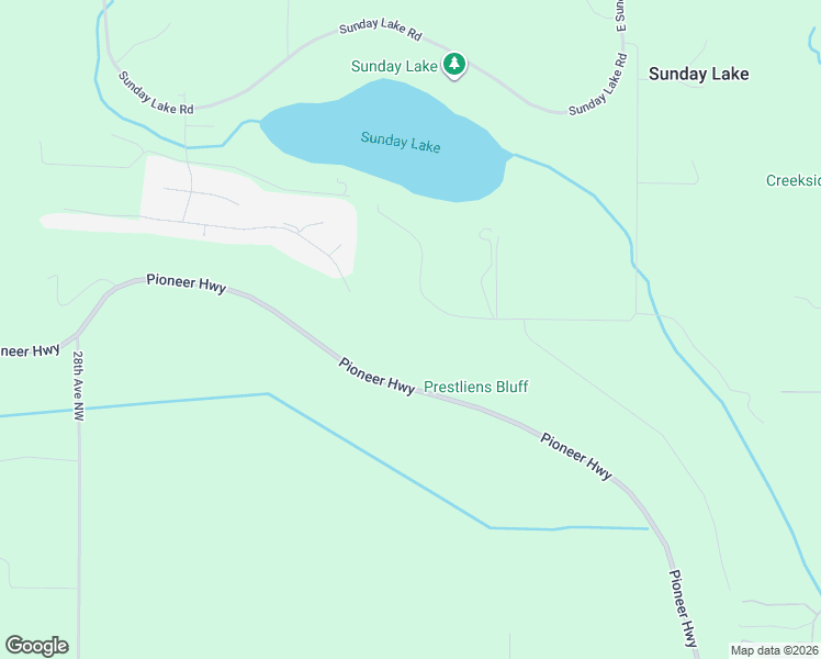 map of restaurants, bars, coffee shops, grocery stores, and more near 1800 252nd Street Northwest in Stanwood