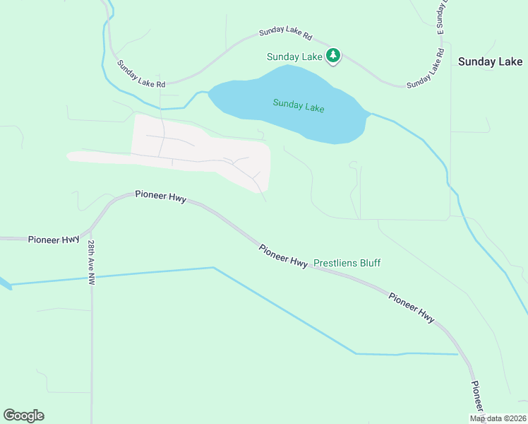 map of restaurants, bars, coffee shops, grocery stores, and more near 2004 252nd Street Northwest in Stanwood
