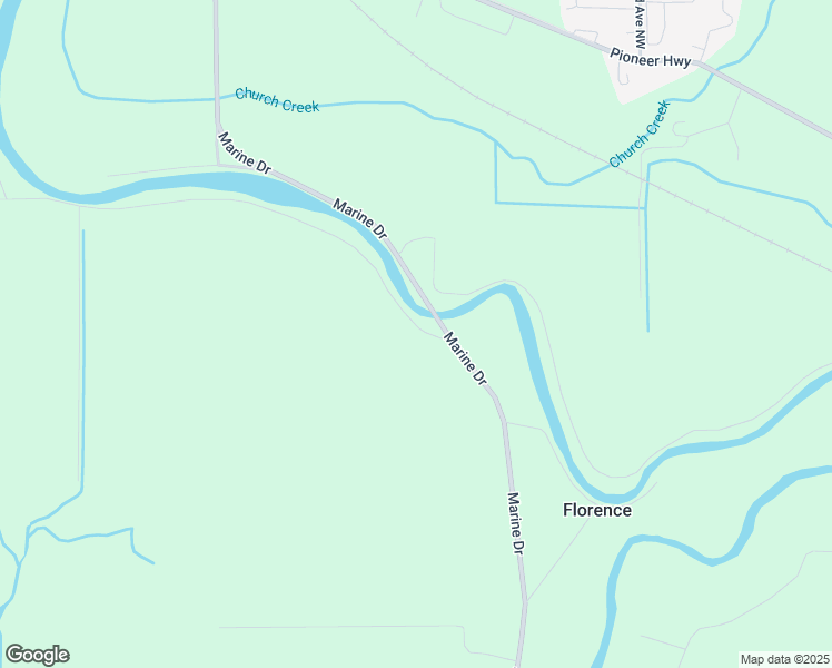 map of restaurants, bars, coffee shops, grocery stores, and more near 7822 Thomle Road in Stanwood