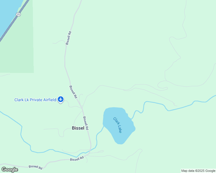 map of restaurants, bars, coffee shops, grocery stores, and more near 3214 Clark Lake Road in Hunters