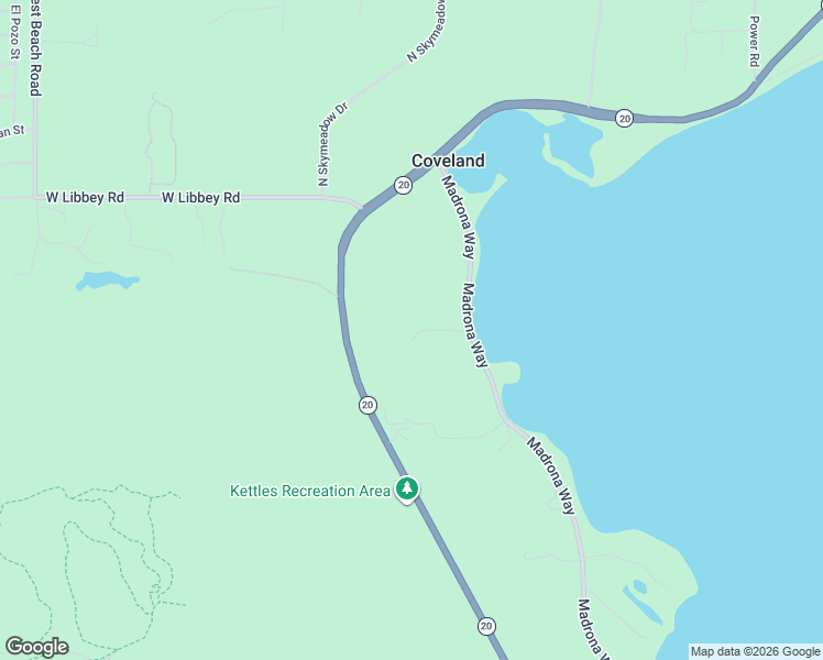 map of restaurants, bars, coffee shops, grocery stores, and more near 2225 Madrona Way in Coupeville