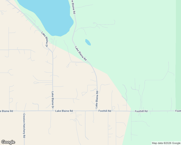 map of restaurants, bars, coffee shops, grocery stores, and more near 1425 Lake Blaine Road in Kalispell