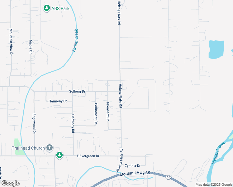 map of restaurants, bars, coffee shops, grocery stores, and more near 328 Helena Flats Rd in Kalispell