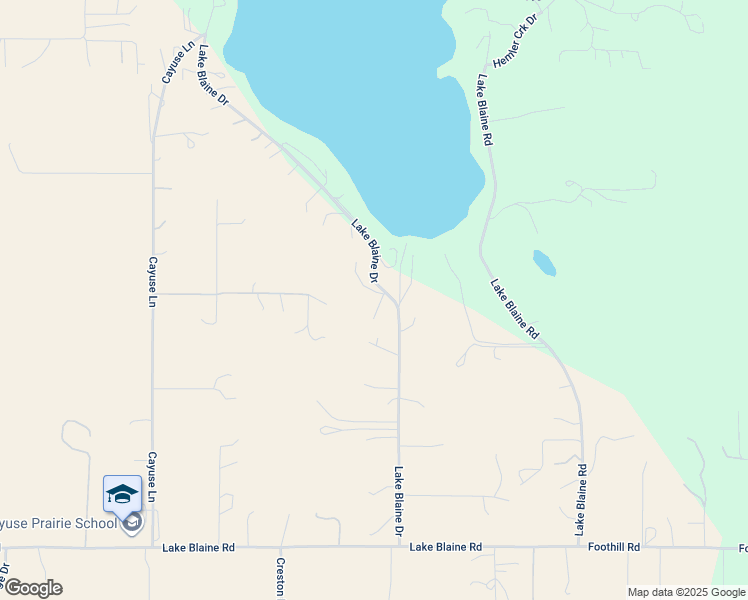 map of restaurants, bars, coffee shops, grocery stores, and more near Lake Blaine Drive in Kalispell
