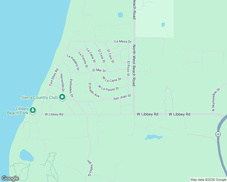 map of restaurants, bars, coffee shops, grocery stores, and more near 611 La Fiesta Street in Coupeville