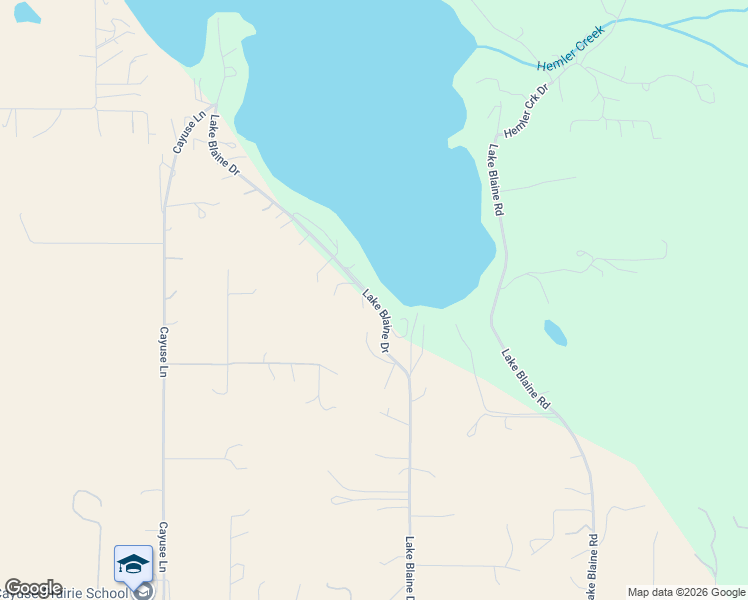 map of restaurants, bars, coffee shops, grocery stores, and more near Lake Blaine Dr in Kalispell