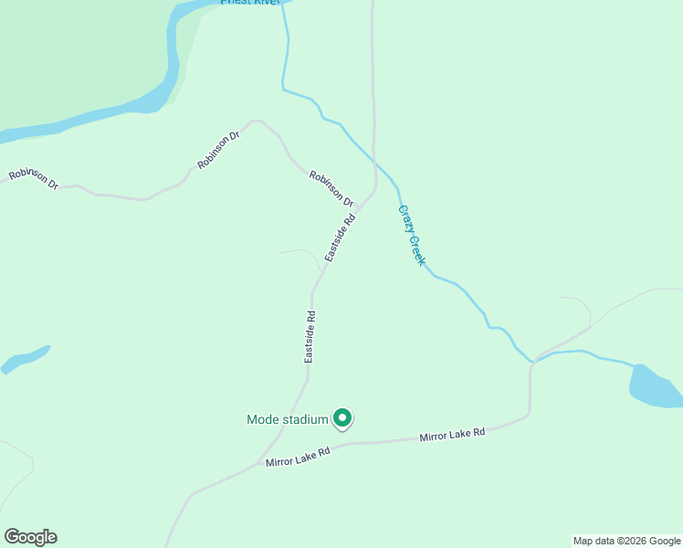 map of restaurants, bars, coffee shops, grocery stores, and more near 5121 Eastside Road in Priest River