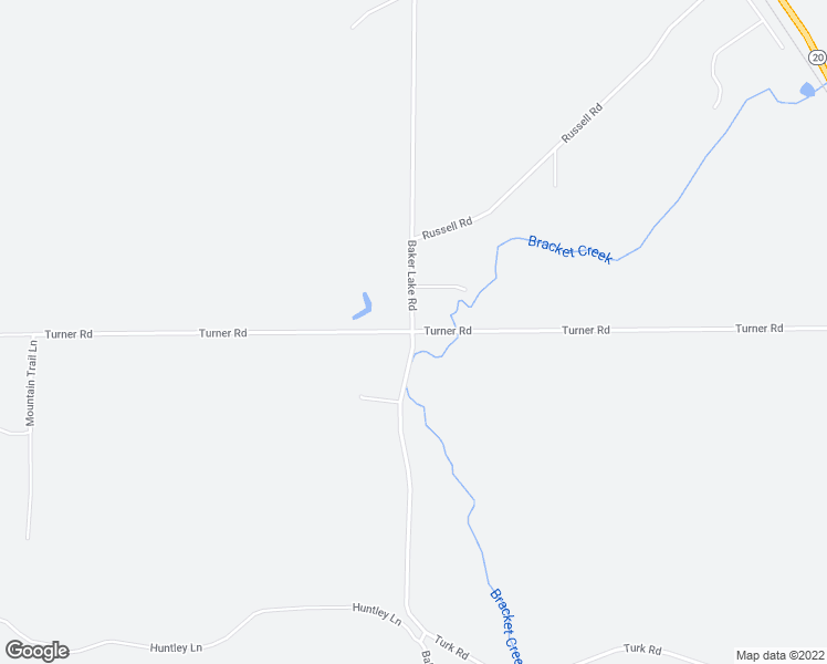 map of restaurants, bars, coffee shops, grocery stores, and more near 671 Baker Lake Road in Newport