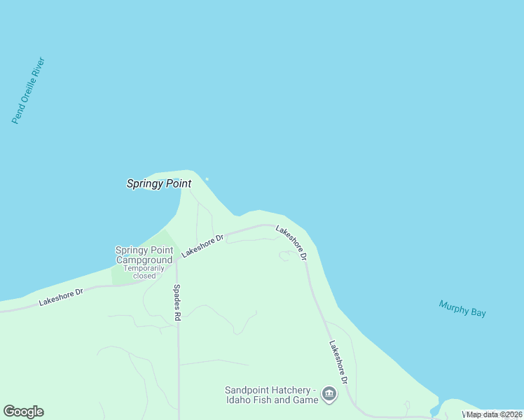 map of restaurants, bars, coffee shops, grocery stores, and more near 2665 Lakeshore Drive in Sagle