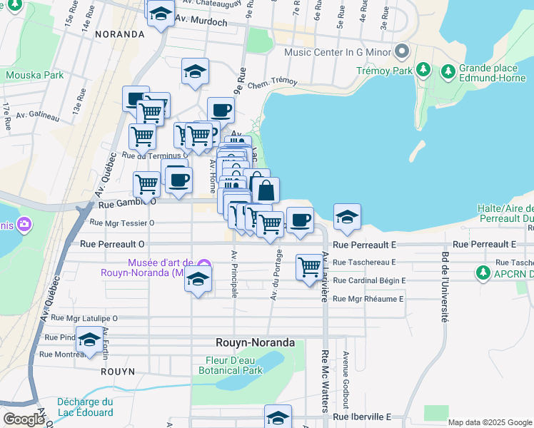 144 Avenue du Lac, RouynNoranda QC Walk Score