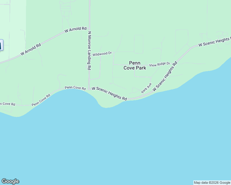 map of restaurants, bars, coffee shops, grocery stores, and more near 569 West Scenic Heights Road in Oak Harbor