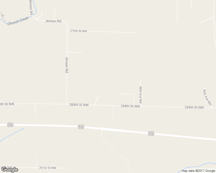map of restaurants, bars, coffee shops, grocery stores, and more near 5115 268th Street Northwest in Stanwood