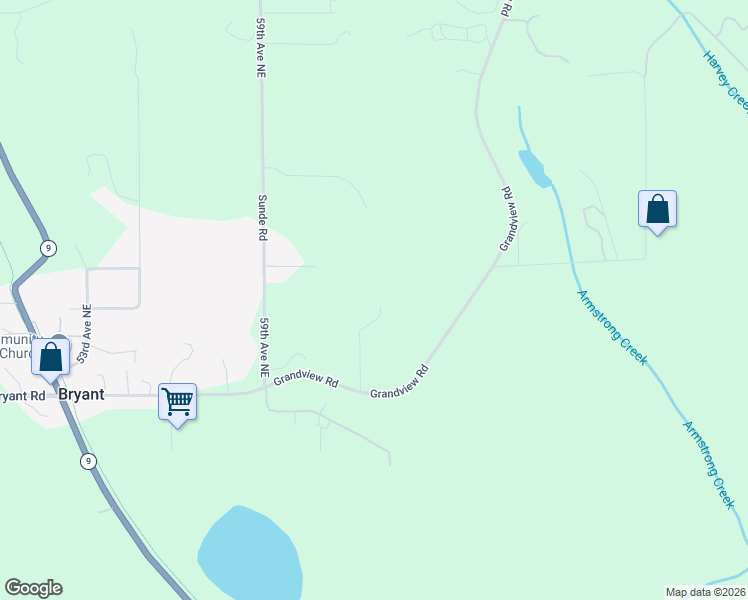 map of restaurants, bars, coffee shops, grocery stores, and more near 6209 Grandview Road in Arlington