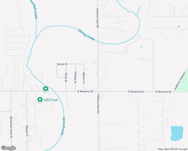 map of restaurants, bars, coffee shops, grocery stores, and more near 640 Helena Flats Road in Kalispell