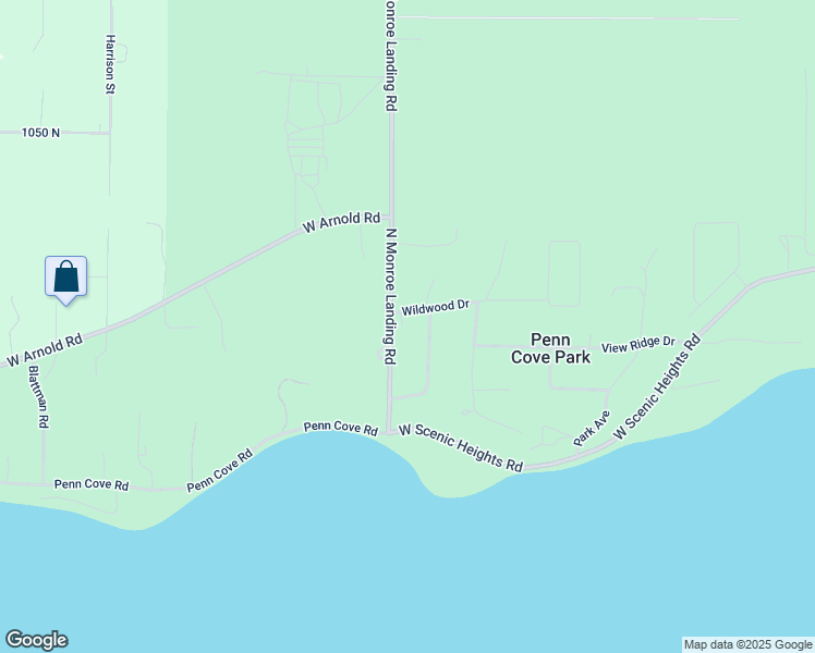 map of restaurants, bars, coffee shops, grocery stores, and more near 1189 Wildwood Drive in Oak Harbor