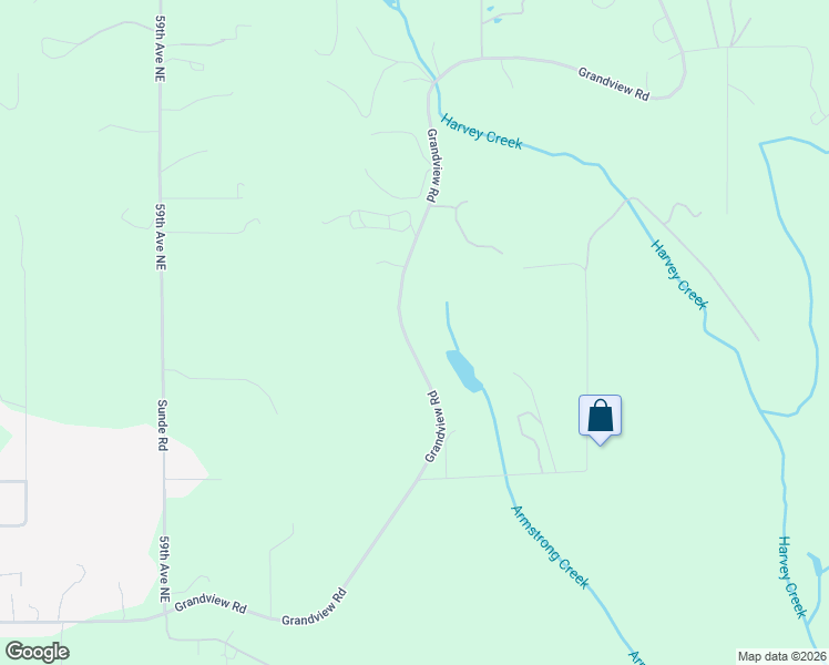 map of restaurants, bars, coffee shops, grocery stores, and more near 27613 Grandview Road in Arlington
