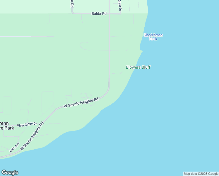 map of restaurants, bars, coffee shops, grocery stores, and more near 982 West Scenic Heights Road in Oak Harbor