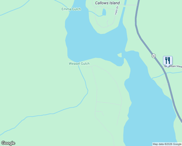 map of restaurants, bars, coffee shops, grocery stores, and more near West Bull Lake Road in Troy